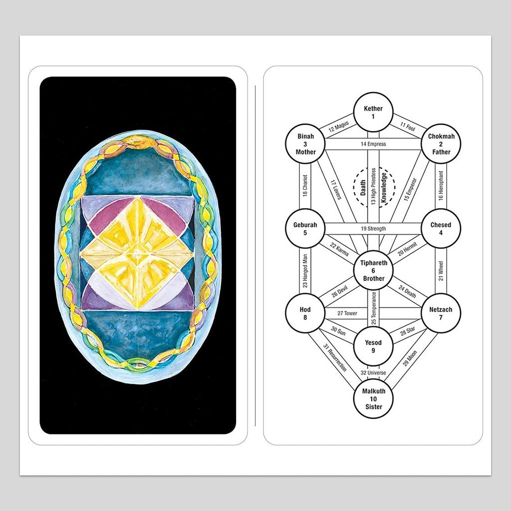 Kancharo Zestaw Kart Tarota Ducha Zawiera Japońskie Instrukcje Kart Tarota Saszetkę 80 Kart [Talia Tarota] & (Autentyczny)