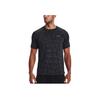 Under Armour Tricou cu logo imprimat Bărbați Topuri Negru 1366140-001