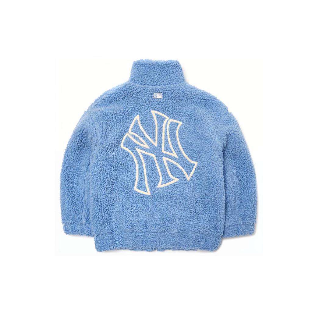 New MLB Velvet Feel Coat Blue Kids' 7AJPF0216-50BLL