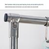 Stainless Steel Mobile Mop and Broom Holder