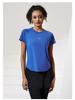 Damen Schnelltrocknendes Reflektierendes Mesh-Top - Atmungsaktives Rundhals Kurzarm für Laufen & Aerobic