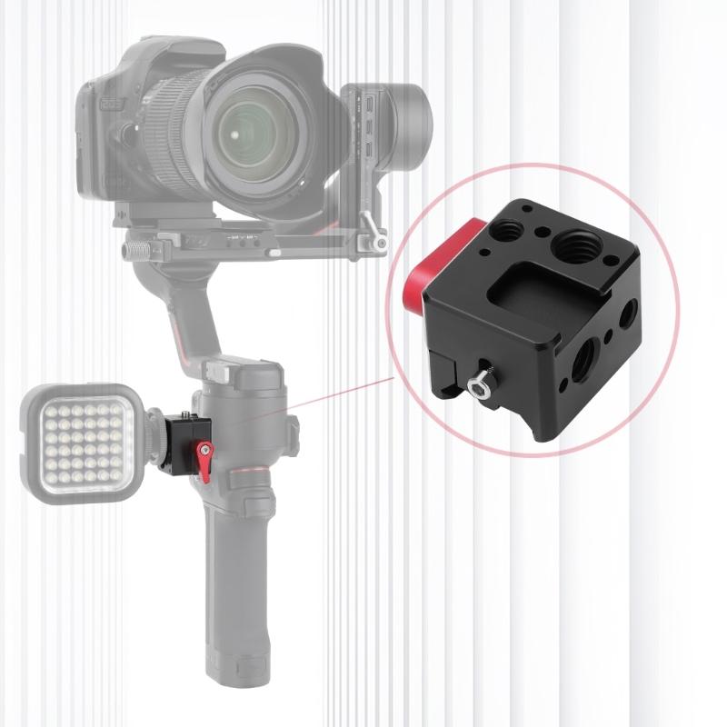 Gimbals Monitors Mount Holder for O Handhelds Stabilizers Mounting Plate Extension 1/4" 3/8