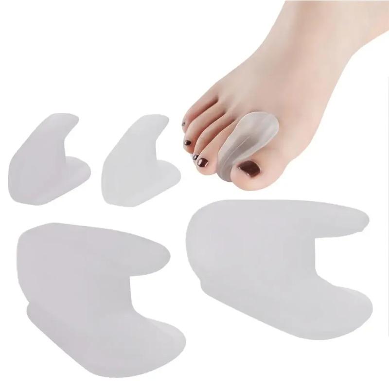 1 Pair Silicone Bone Thumb Orthotics Corrector Hallux Valgus Toe Separator Feet Care Thumb Orthotics Foot Care Tools