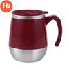 Hi 500ml Excellent Anti-slip Food Grade Silicone Ring Stylish Portable Thermal Mug Cup Kitchen Tools