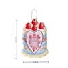 Kpop PVC Photocard Holder with Keychain Pendant Kawaii Card Protector for 54x86mm Idol Photo Fit Students Girls Gift