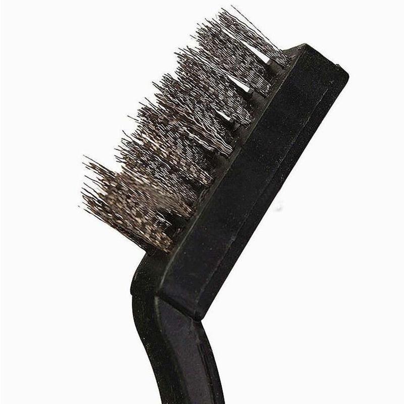 Yeni 2'li Temizleme Tel Fırça Seti Paslanmaz Çelik Fırça Bakır Fırça Naylon Fırça