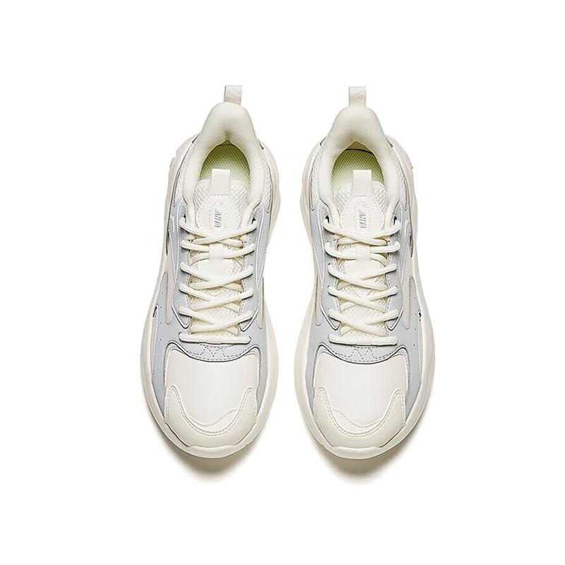 Anta Low top Casual Shoes Women's White Gray 122518813R-1