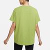 Nike Solid Color Logo Quick-Dry Short Sleeve Drop Shoulder T-Shirt Women Tops Pear-Green FN2815-377