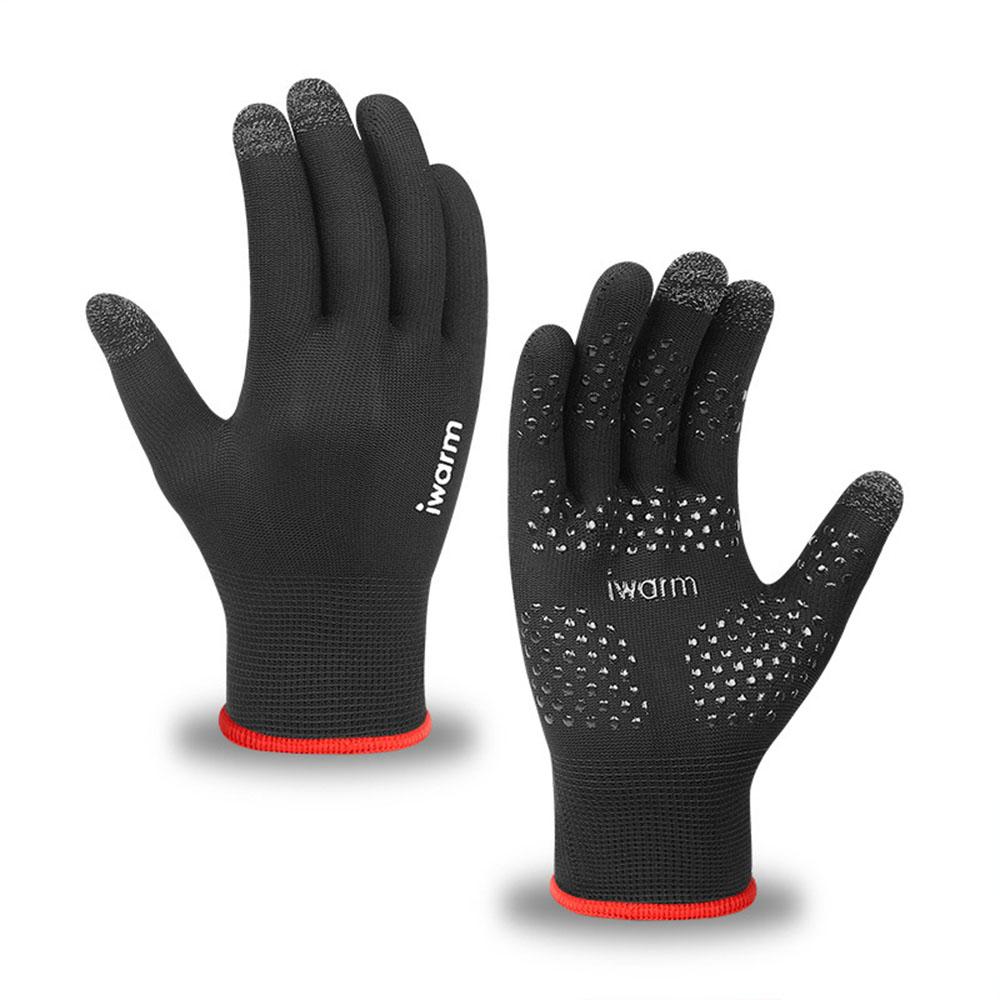 Windproof Winter Warm Gloves Men's Cycling Glove Anti-slip Women Thermal Fleece Glove Full-Finger Fishing Motorcycle Skiing Glove.