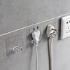 6pc Wall Storage Hook Power Plug Socket Holder Wall Adhesive Hanger Home 