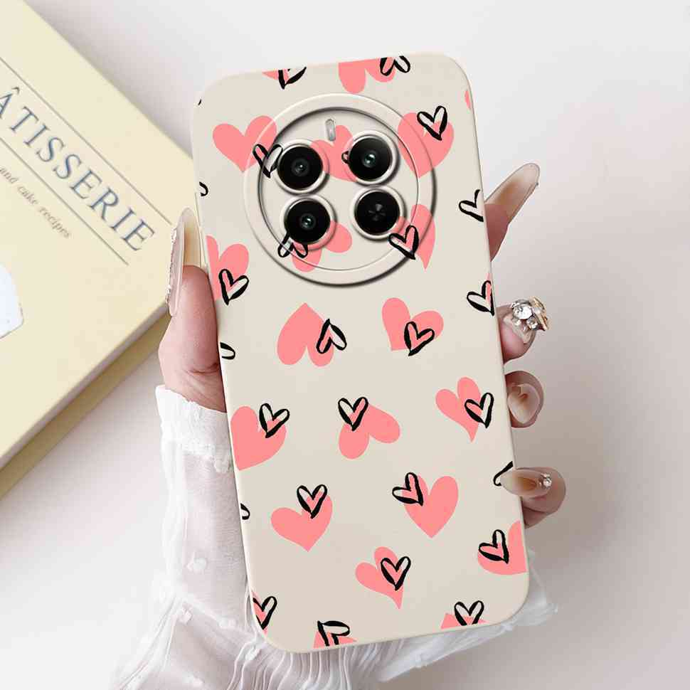 For Realme 12 Pro 5G RMX3842 Case Fashion Cartoon Print Soft Silicone Back Cover For Oppo Realme 12Pro RMX3843 6.7" Bumper Shell