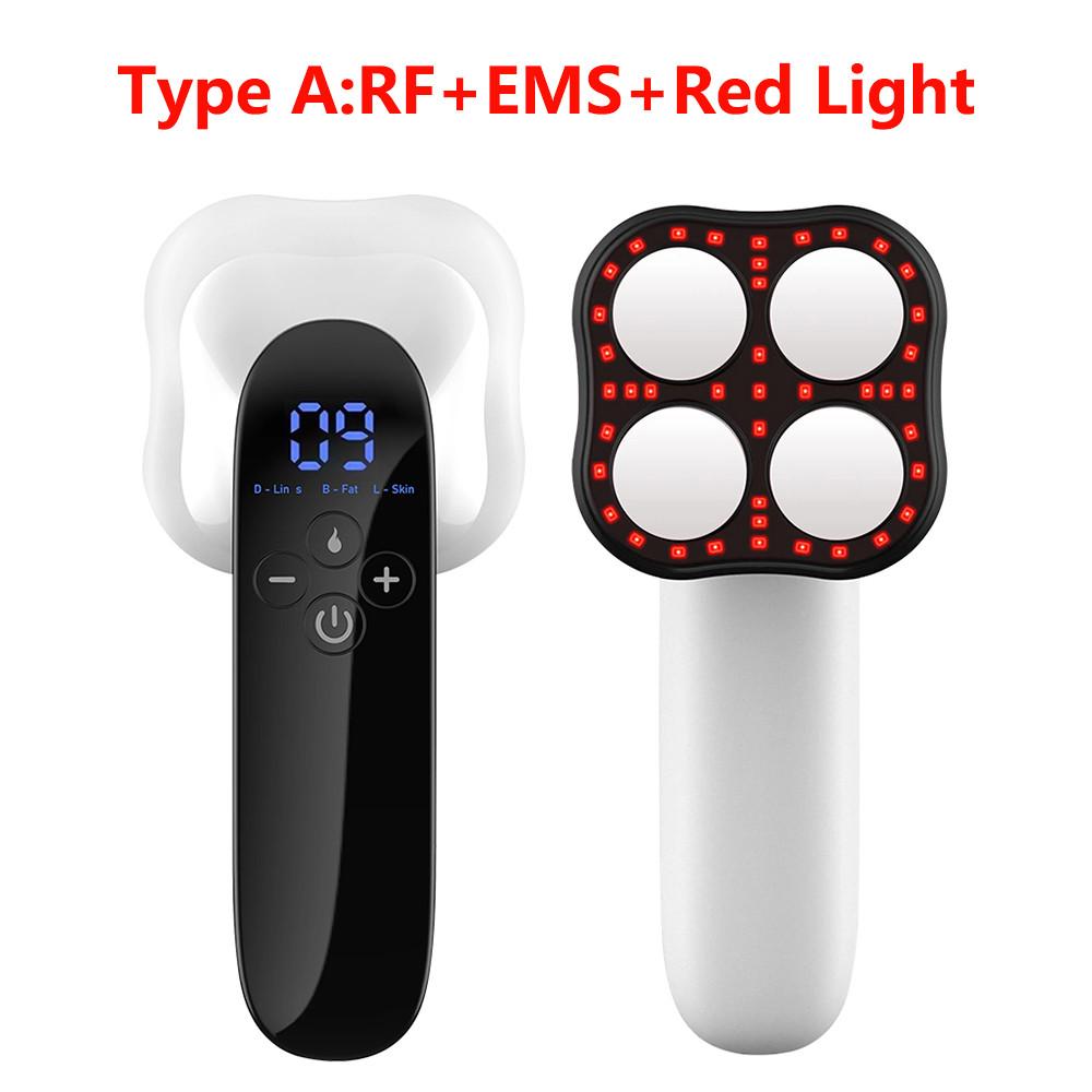 EMS & RF Radio Frequency Body Slimming Beauty Machine Portable Electric Fat Burner Infrared Lose Weight Shaping Device