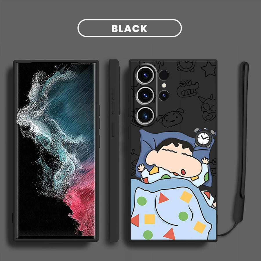 Crayon Shin-chan Phone Cover Case for Samsung Galaxy S25 S23 Note 20 10 Ultra S22 S20 FE S21 Plus S25Edge S24 Ultra