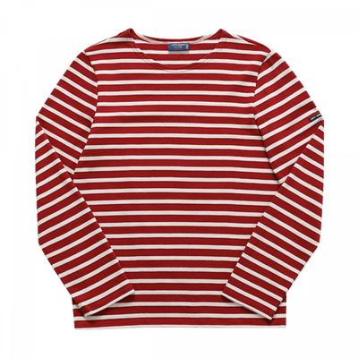 St. James 6870 Persan Écru Méridien Rayure Moderne T-shirt Manches Longues Classique