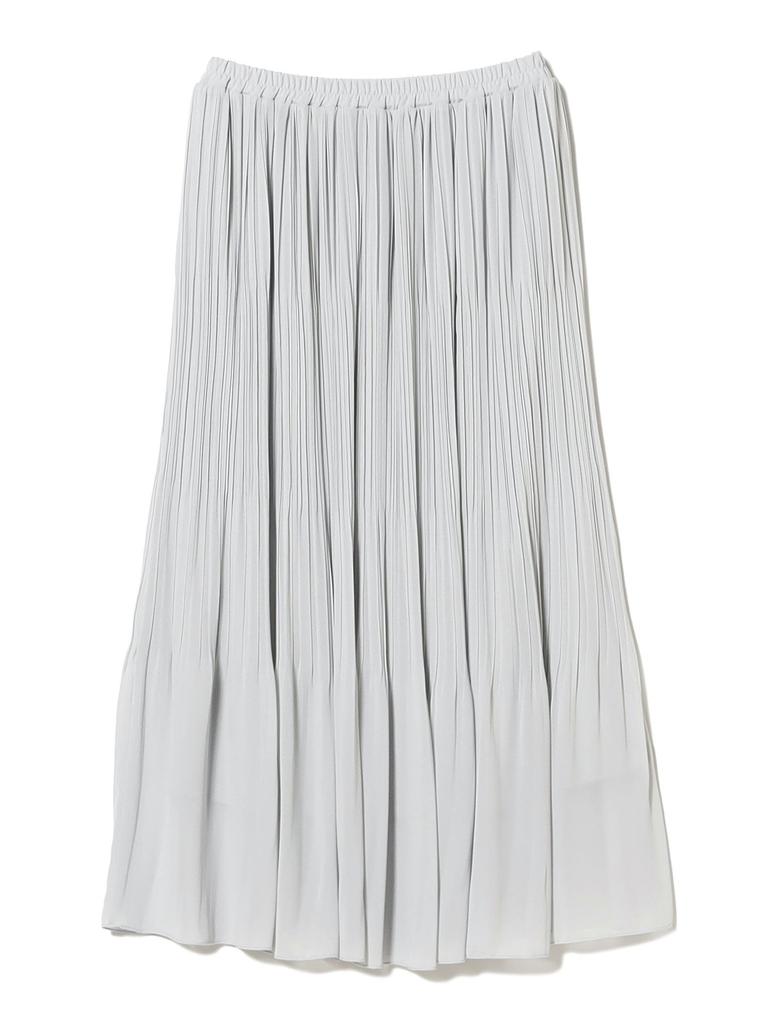 B:MING LIFE STORE by BEAMS Women's Poppy Pleated Skirt (S-M) ICE_GREY S