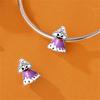 Charms 925 Silver Pumpkin Hat Skull Bead Playful Imp Halloween Candy Basket Pendant for Diy Festival Jewelry Gift Women Bracelet
