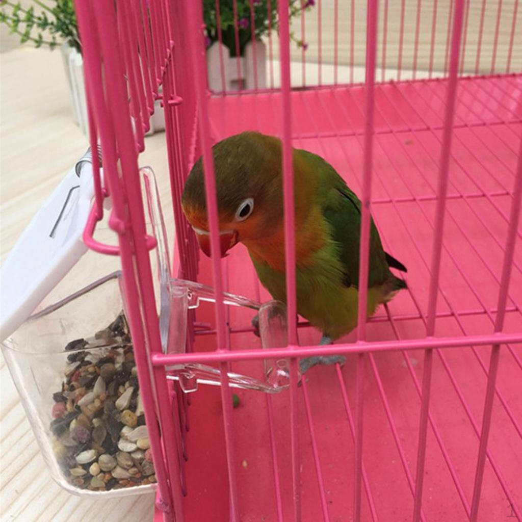 

Кормушка для птиц, предотвращающая разбрасывание корма, для маленьких попугаев