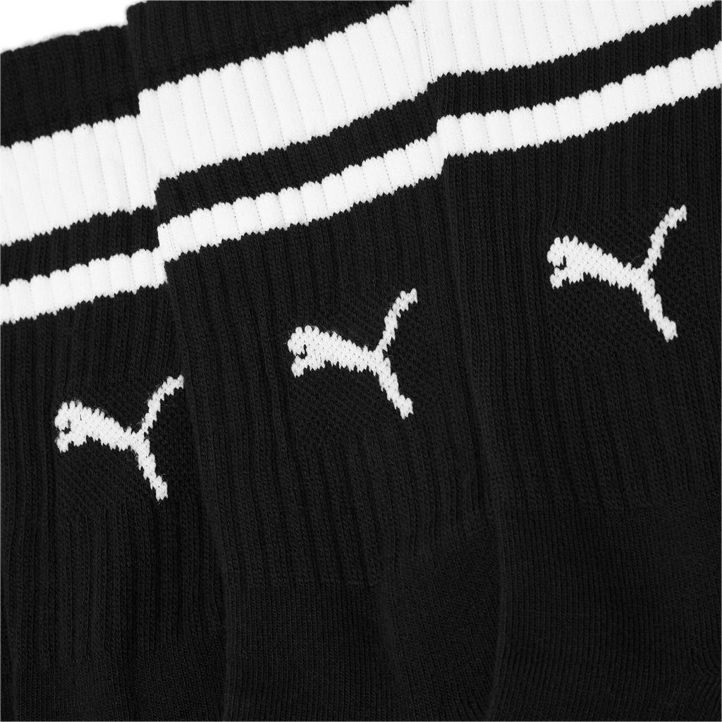 Puma CREW HERITAGE 2-PACK unisex socks black 90794401 size 43-46