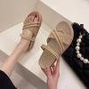 Two Wear Sandals Women Fairy Style Fashion Casual Flat Roman Shoes
