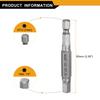 Hex Head Drill Bit Wrench 1.5/2/2.5/3/4/5/6/8/10/12mm Metric 1/4" Hex Shank Magnetic Hexagonal Screw Driver Socket Power Bits