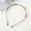 Plush Bow Hairband Zinc Zinc Alloy Women Hair Hoop Fashion Flower Headband  Ladies