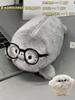 Case for stationery in the form of a cute seal, soft toy-frock, a gift to schoolchildren