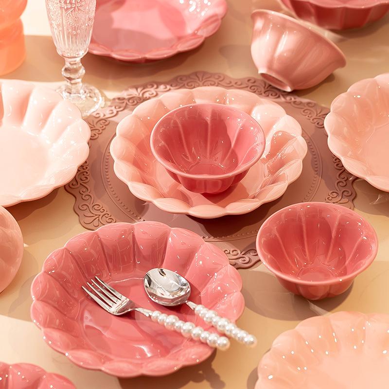 2024 Luxury Tableware Set: Elegant Bowl & Plate Combo - Perfect Housewarming Gift