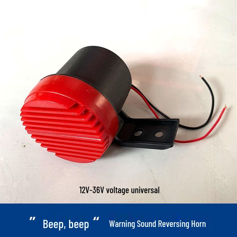 12/24V Car & Truck Reversing Horn - Super Loud Warning Beep for Engineering Vehicles