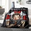 1pc Resident Evil Blanket Soft Warm Throw for Home, Office, Travel All Season Cozy Bedding Gift, Office Cozy AccessoryB3