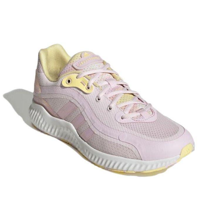 Adidas Jelly Bounce Удобная ткань Прочные Дышащие Низкие Повседневные Кроссовки для бега Женские кроссовки Розовый HQ3588