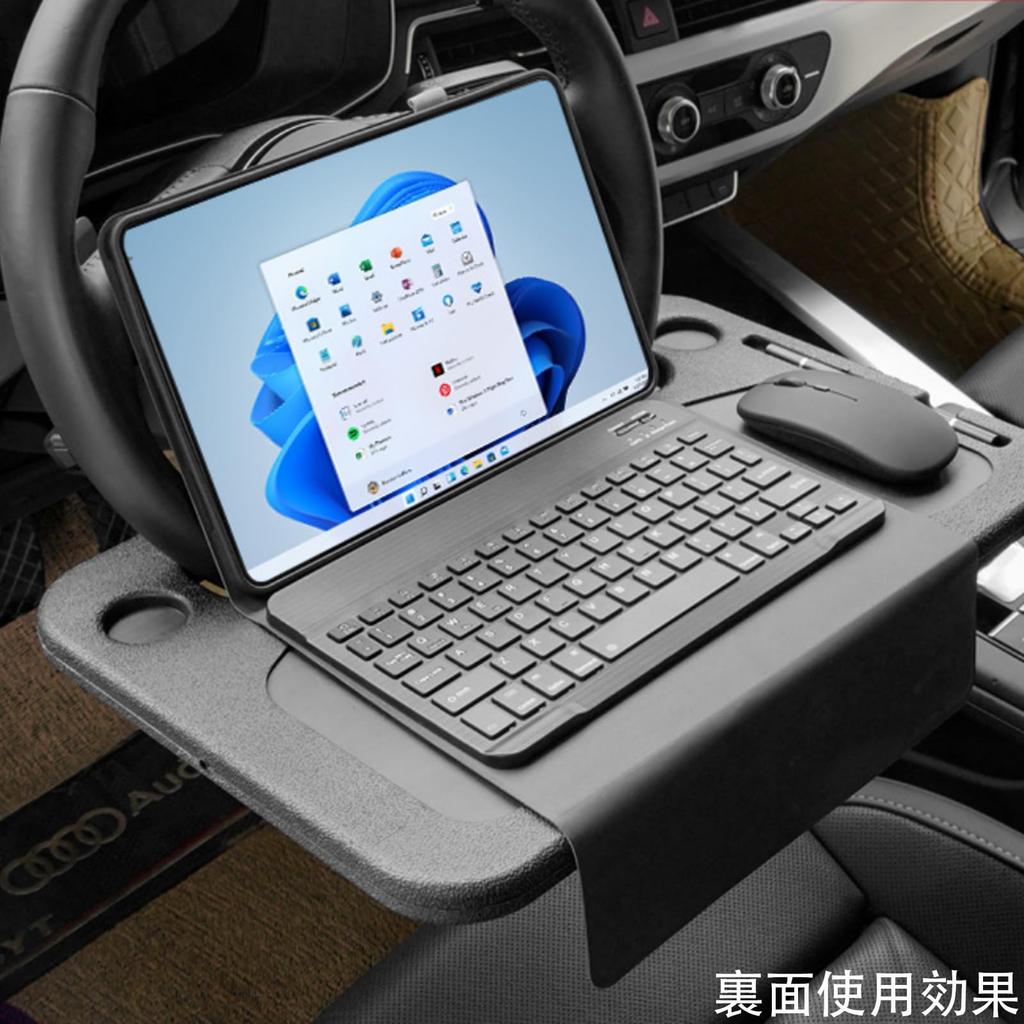 Car Pallet Multifunctional Car Interior Small Table Foldable Durable Working Food Cart Stand Car Dining Easy Installation Convenient Storage
