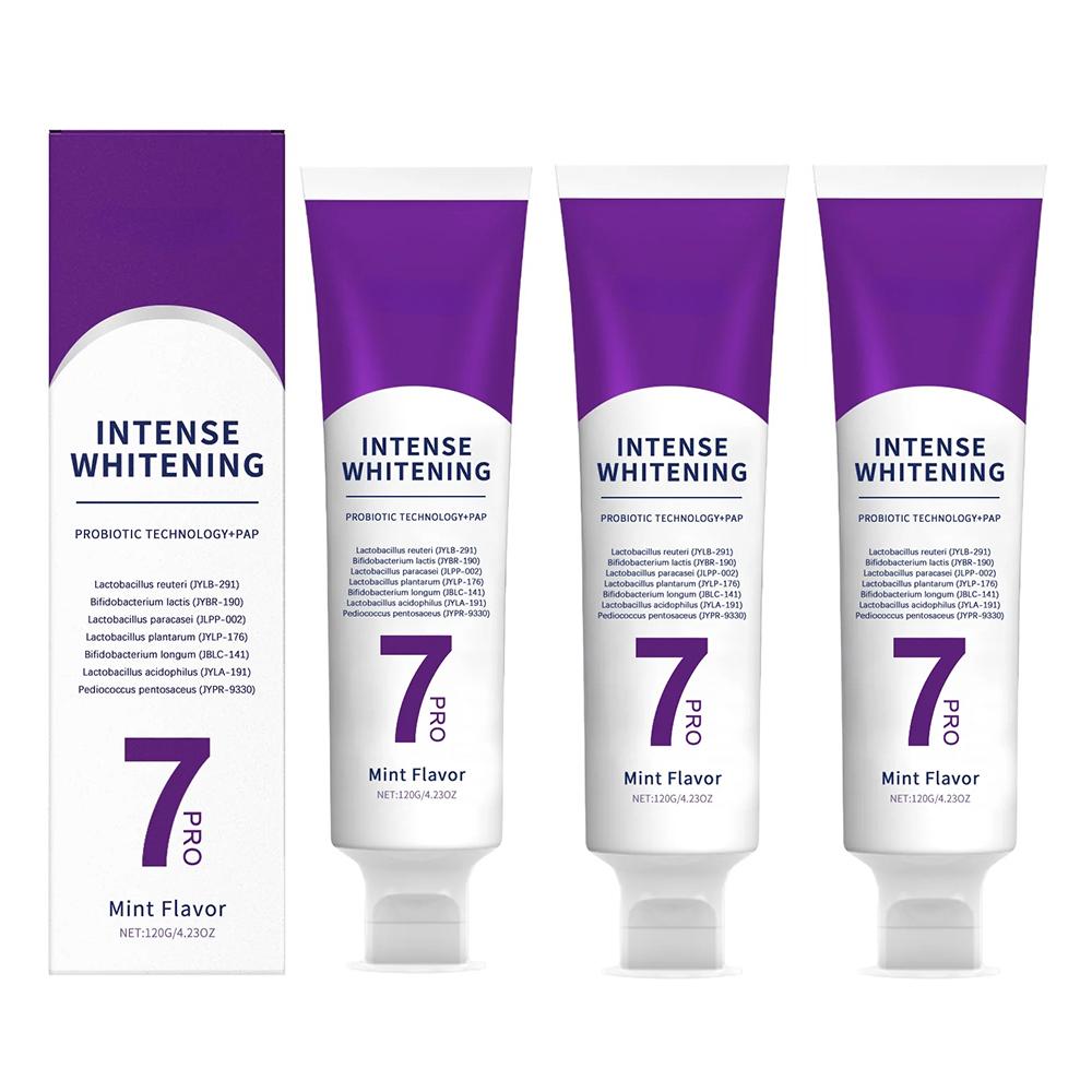 Purple Hydroxyapatite Whitening Toothpaste Removal Plaque Stain Dental Bleaching Cleaning Oral Hygiene Fresh Breath Toothpaste