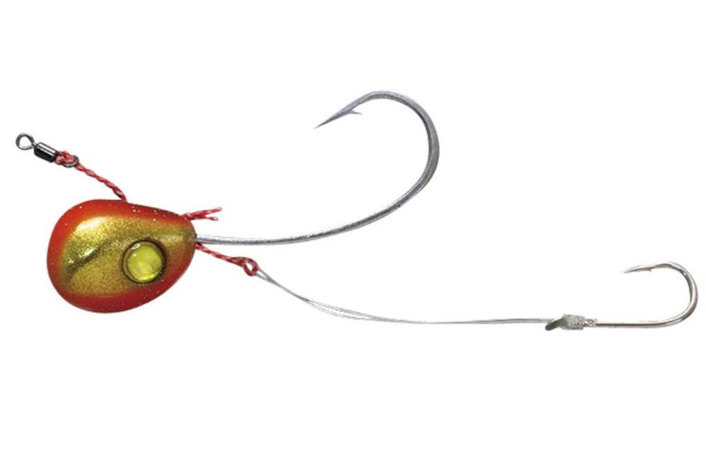 Jackall Bin Bin Tenya Taimu Tungsten No. 8L/28 Grams Ebi Orange Gold (5123)
