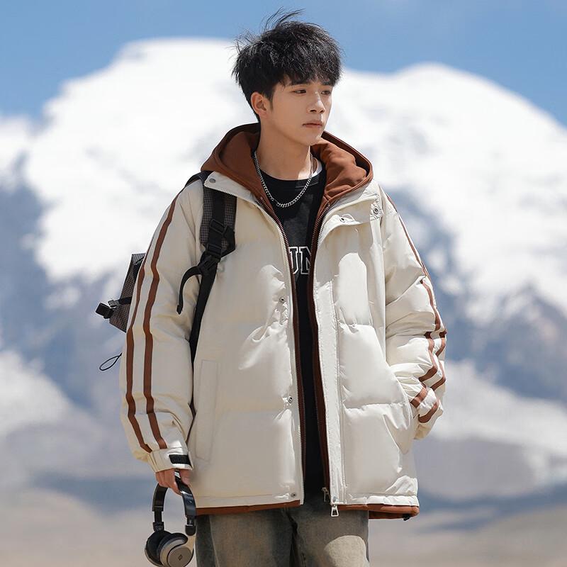 Wassup Sohot Men's Hooded Duck Down Jacket