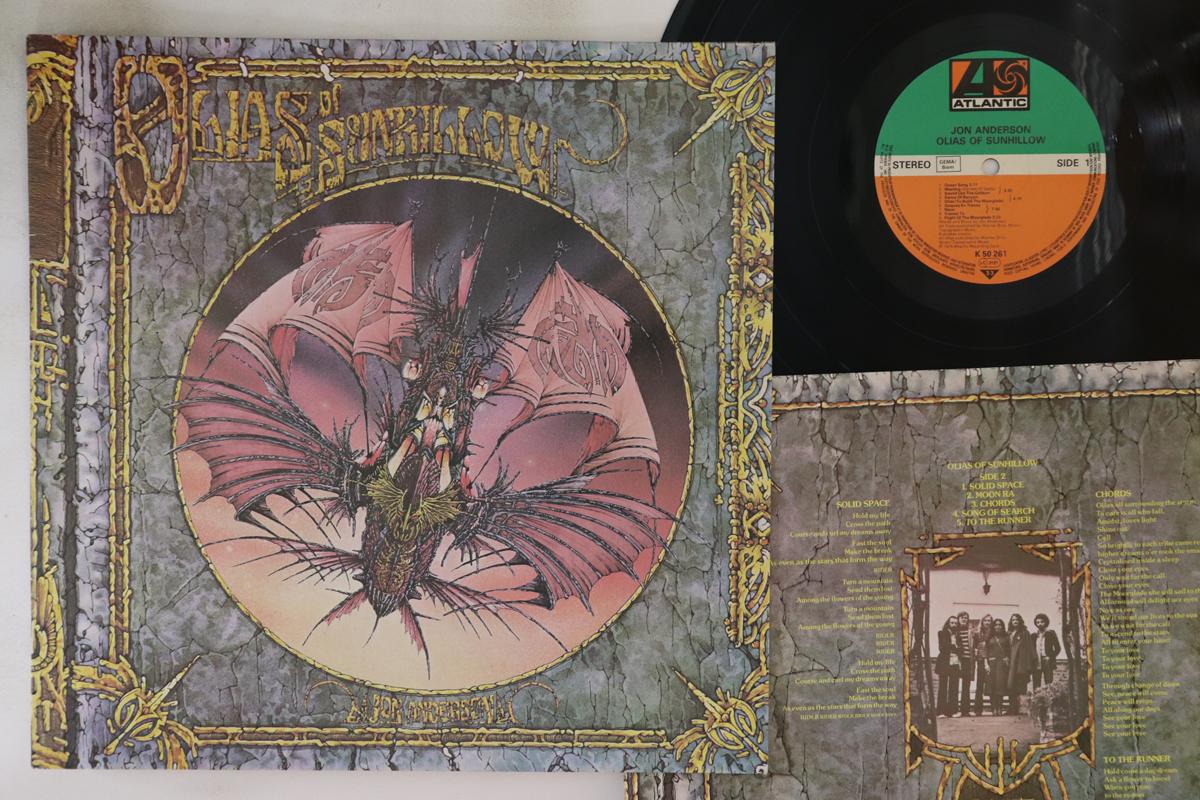 

LP Record JON ANDERSON - Olias Of Sunhillow K50261 ATLANTIC UK Rock Used