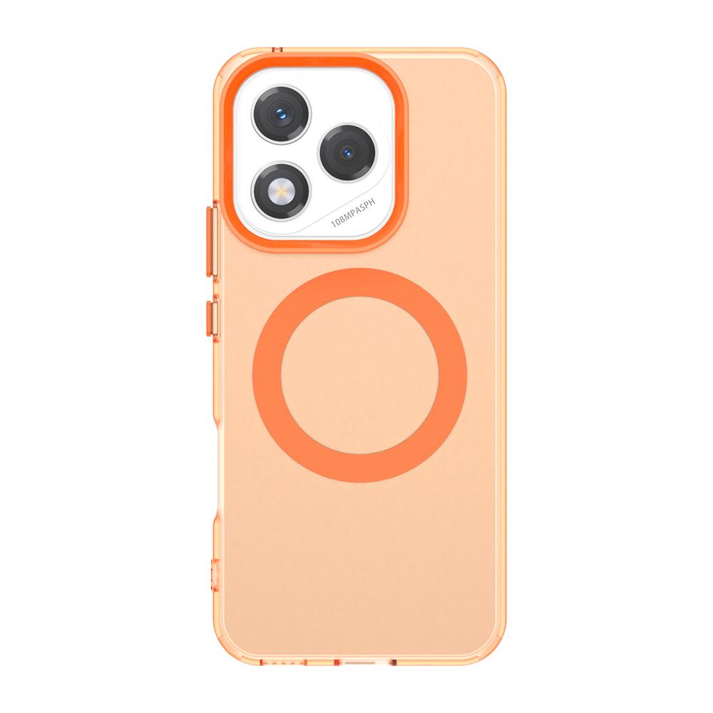 For Honor 400 Lite 5G Case Magnetic Wireless Charge For Magsafe Case for Honor400 Lite Candy Shockproof Bumper Cover