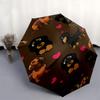 Dachshund Heart- Automatic Umbrella,Suitable for Men and Women, Outdoor Accessories, Suitable for Birthdays 1018b