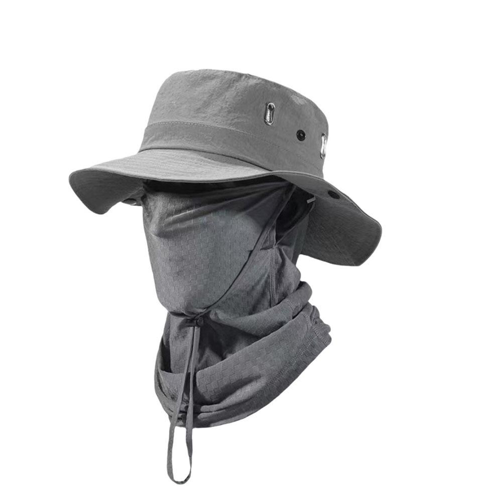 

Sun UV Protection Full Face Mask Quick Dry Fishing Cap Unisex Design Fisherman Hat Hiking