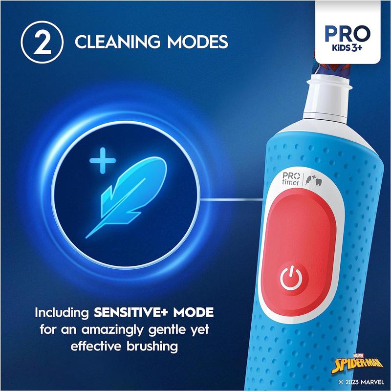 Oral B D103K Kids elektrinis dantų šepetėlis