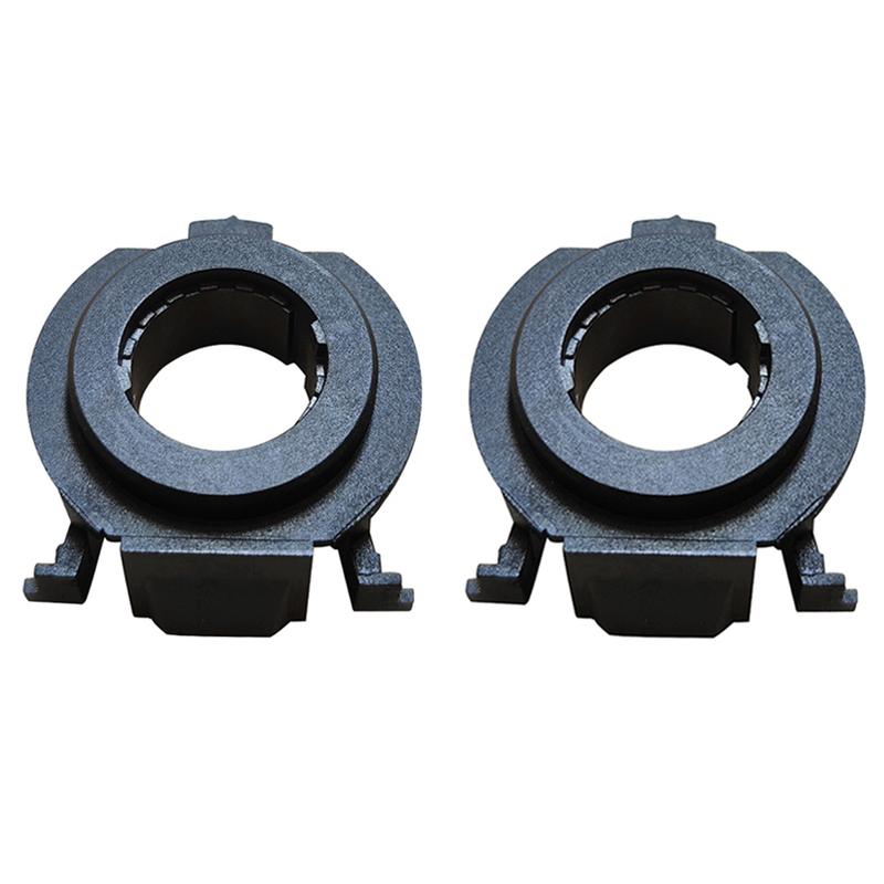 1 Pair Newest H7 LED Adapter Holder For Focus 3 MK3 MK35 Fiat 500 Opel Facelift 2018 Corsa E 2015-2017 Headlight Lamp Retainer