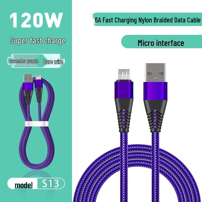 Pin Yue S13 6A Fast Charging Cable for Apple, Xiaomi, Honor, Huawei USB-C Devices