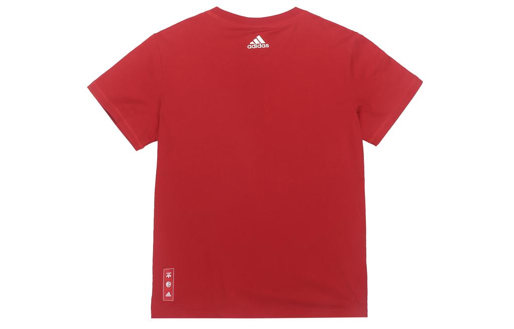 Adidas CNY Collection Set in Sleeve T Shirt Women's Light Scarlet GP0706