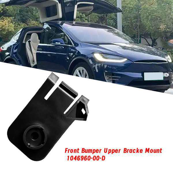 Pair of Front Bumper Mount Brackets (104695800D & 104696000D) for Tesla Model X