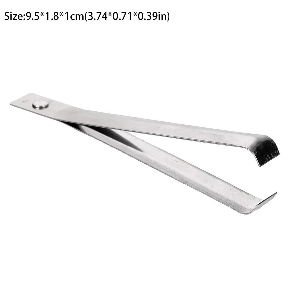 Kitchen Accessories Garlic Clips Multifunctional Stainless Steel Clip New Pig Hair Plucking Clip