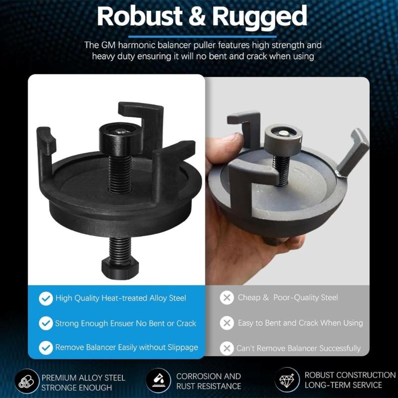 Puller Tool For LS Engines 5.3 6.0 6.2 7.0L 3.5 4.7 5.7L No Removal
