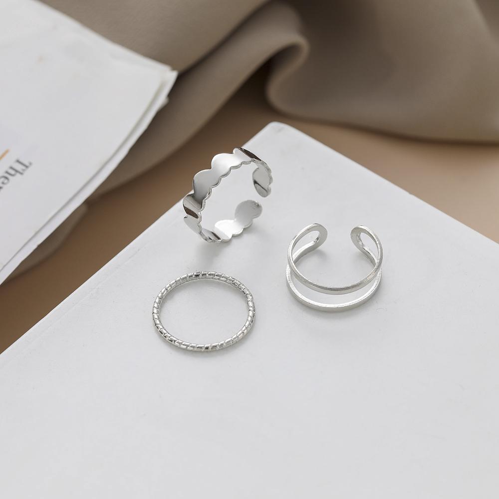 2023 frauen Freundin Passenden Mode Temperament Geometrie frauen Zubehör Koreanische Version Ring