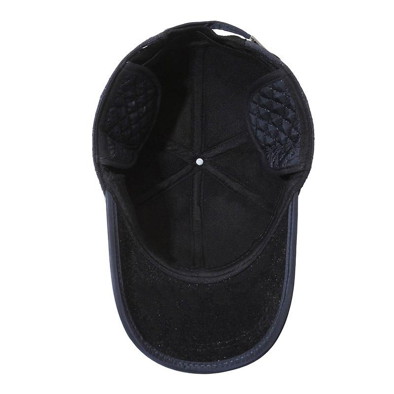 NORTHWOOD 2 Styles Winter Baseball Caps for Men Warm Ear Protection Baseball Hats Winter Plus Velvet Thick Trucker Hats