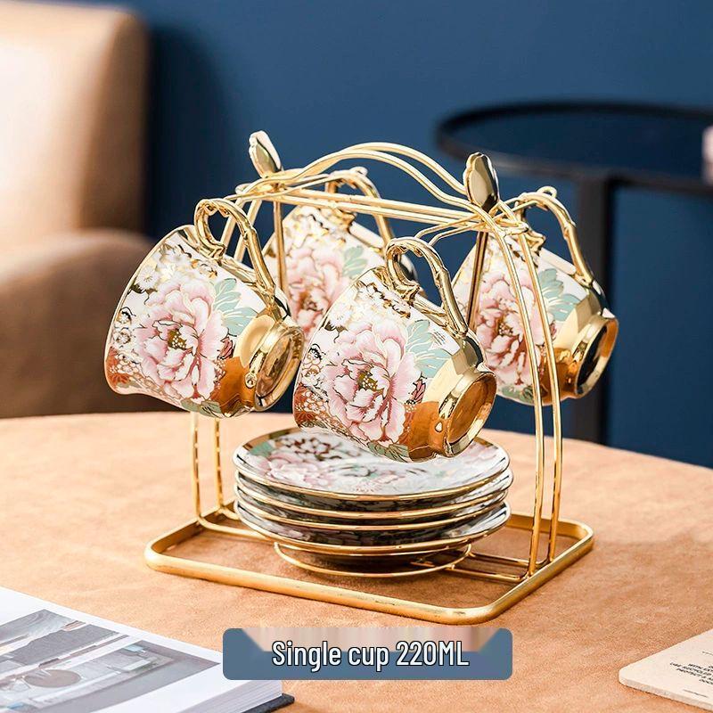 Роскошный европейский керамический набор для кофе и чая