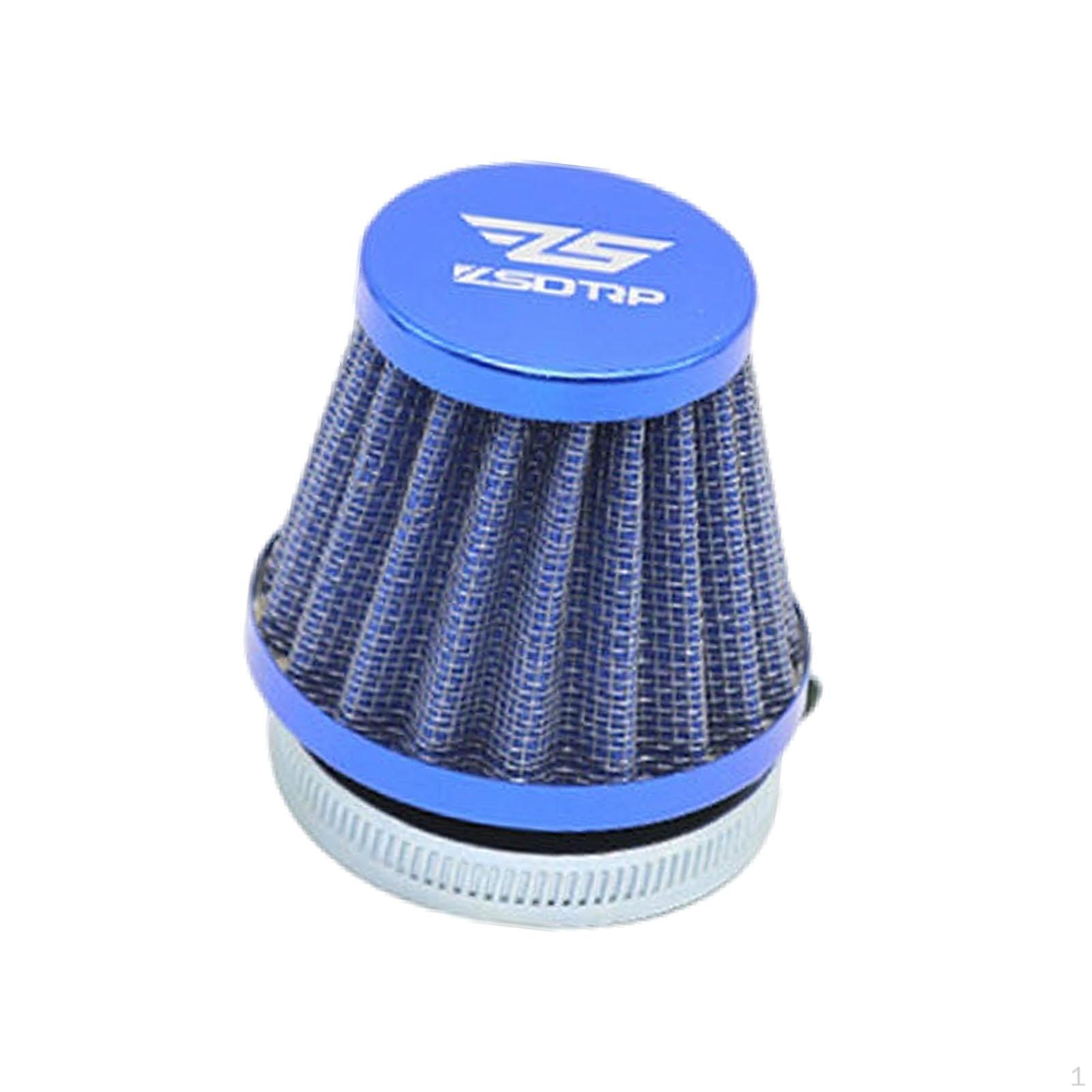 

Мотоциклетный воздушный фильтр Автомобильные профессиональные сменные аксессуары 42 мм синий