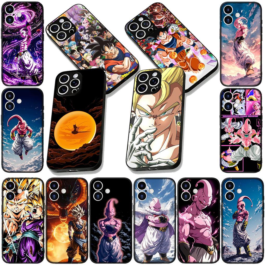 Majin Dragons Gokus Balls Buu Super Phone Cover for Apple iPhone 13 12 Mini XS 11 Pro Max 7 8 Plus + XR SE 2022 2020 SE3 Case